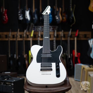 ESP Guitars ESP E-II T-B7 Baritone 7-String EMG Guitar w/ Case – Snow White (B-stock)