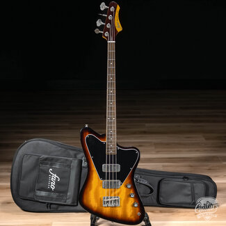 Fano Guitars Fano PX4 Alt de Facto Mahogany Bass w/ Lollar Thunderbirds – Tobacco Burst