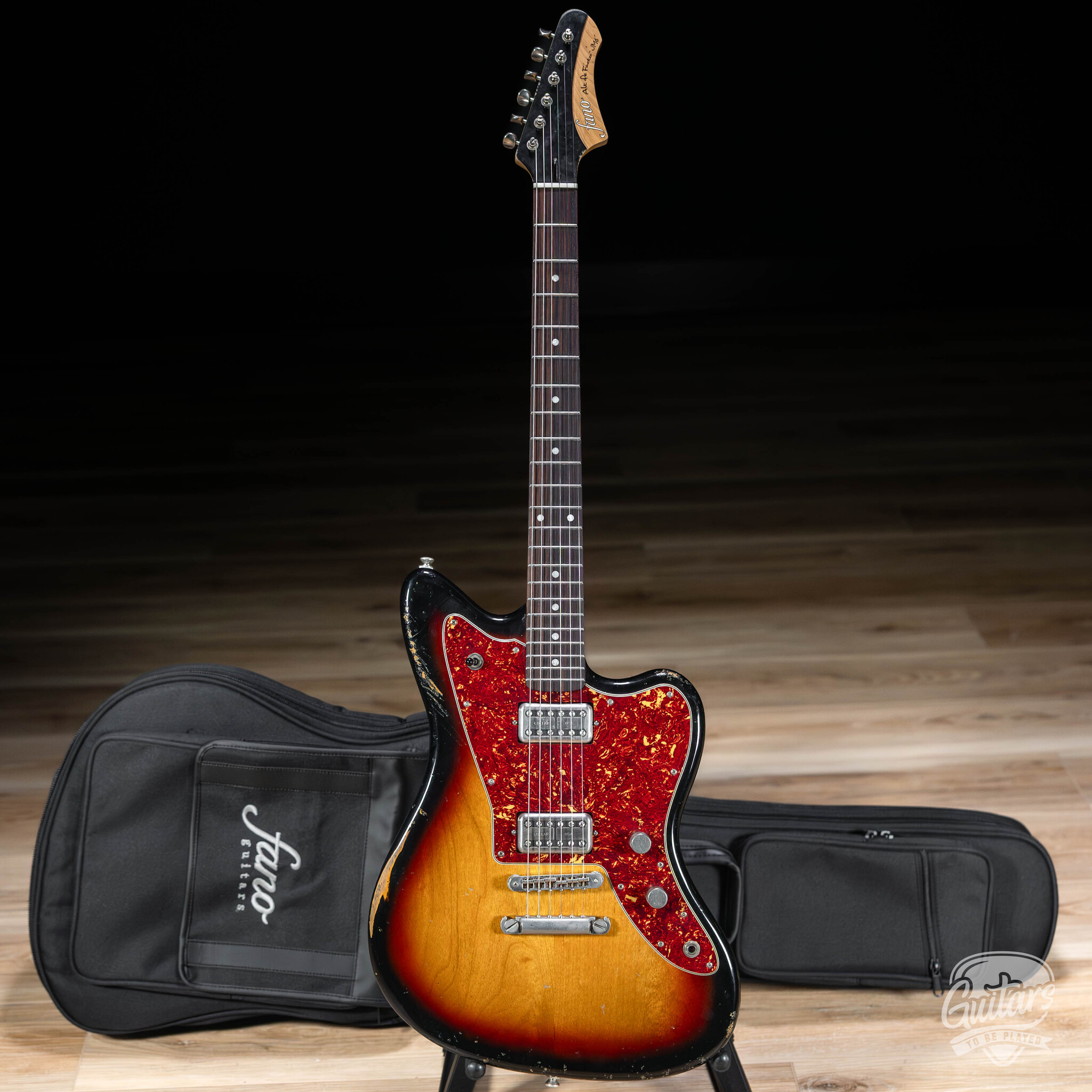 Fano JM6 Alt de Facto LollarTron Humbucker Guitar – 3-Tone