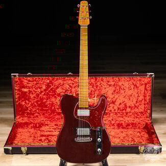 Shabat Guitars Shabat Lion Special Mahogany Body w/ Roasted Flame Maple & Imperials – Oxblood