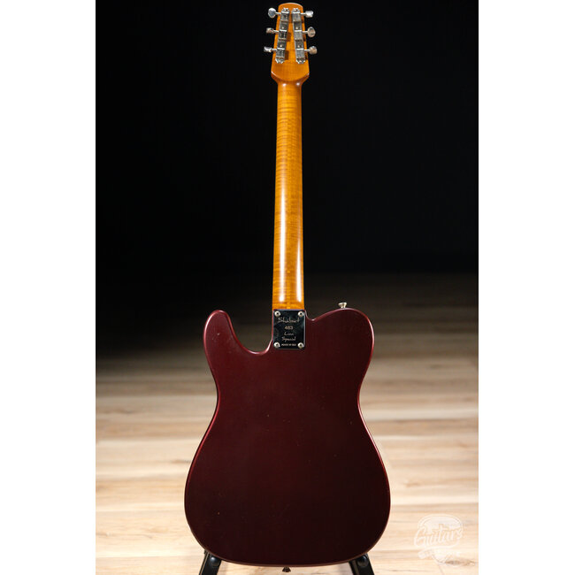 Shabat Lion Special Mahogany Body w/ Roasted Flame Maple & Imperials – Oxblood