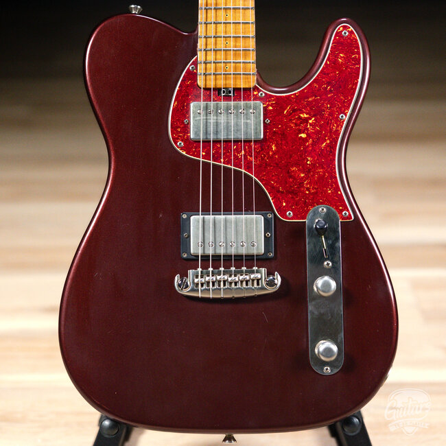 Shabat Lion Special Mahogany Body w/ Roasted Flame Maple & Imperials – Oxblood