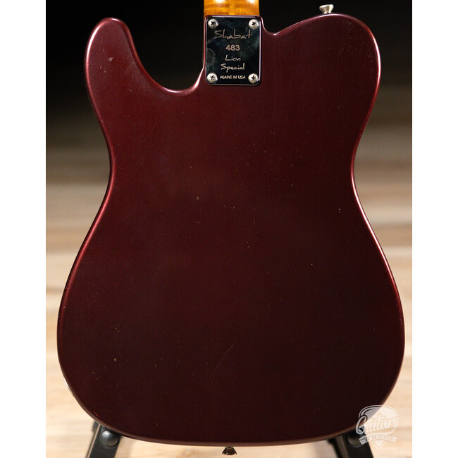 Shabat Lion Special Mahogany Body w/ Roasted Flame Maple & Imperials – Oxblood
