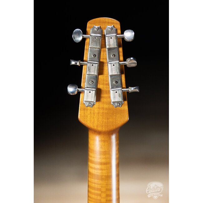 Shabat Lion Special Mahogany Body w/ Roasted Flame Maple & Imperials – Oxblood