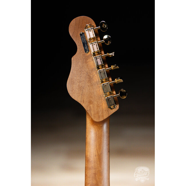 Veritas Riverton Bigsby Guitar w/ P-90s, Roasted Maple & RW Neck – Olympic White