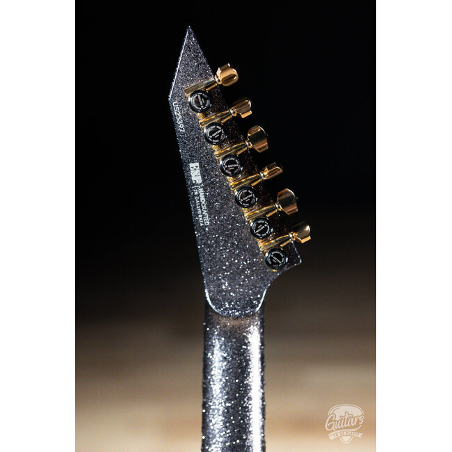 ESP USA Horizon-II Mahogany Body w/ EMGs – Black Sparkle