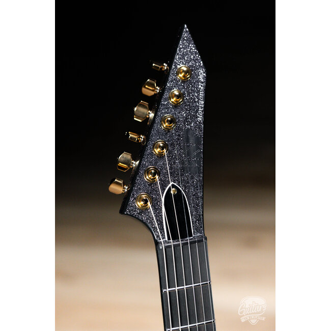 ESP USA Horizon-II Mahogany Body w/ EMGs – Black Sparkle