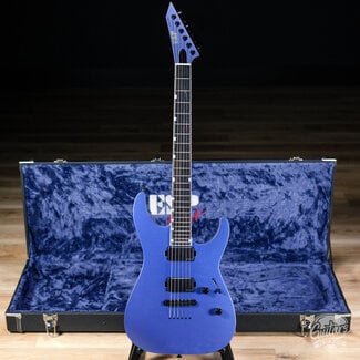 ESP Guitars ESP USA M-II NTB Neck Thru w/ EMG's – Neptune Blue Satin