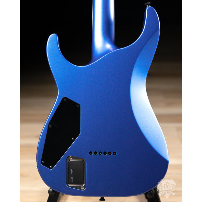 ESP USA M-II NTB Neck Thru w/ EMG's – Neptune Blue Satin