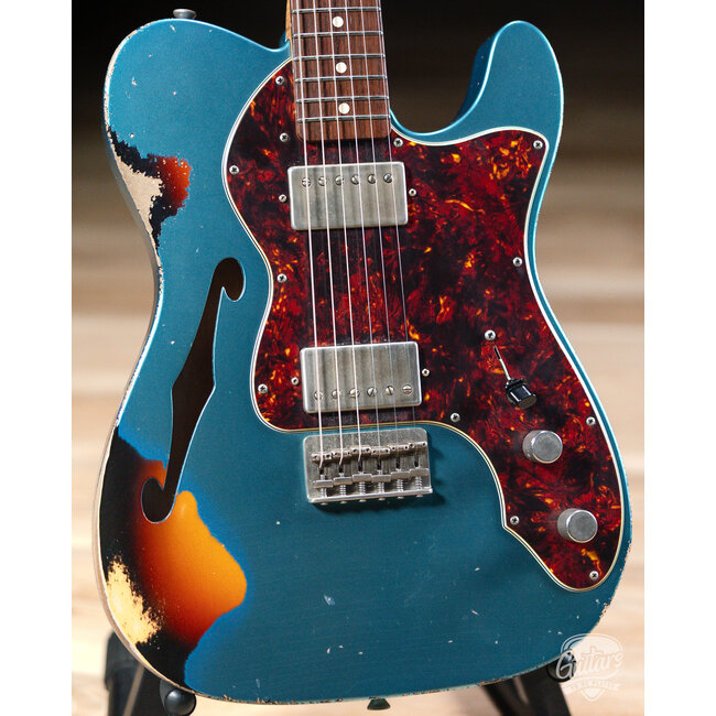 Xotic XTC-TL Thinline Humbucker T-Style w/ Roasted Maple & RW – Lake Placid/3TSB