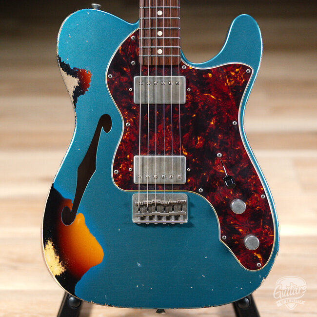 Xotic XTC-TL Thinline Humbucker T-Style w/ Roasted Maple & RW – Lake Placid/3TSB