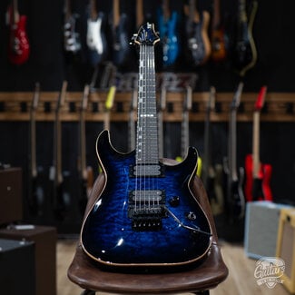 ESP Guitars ESP E-II Horizon FR Floyd Rose Guitar w/ Case – Reindeer Blue (B-stock)