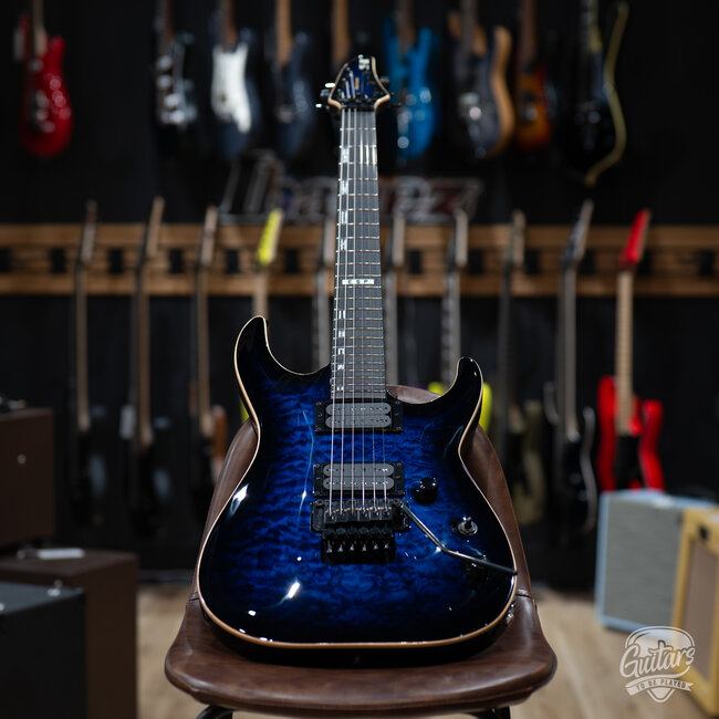 ESP E-II Horizon FR Floyd Rose Guitar w/ Case – Reindeer Blue (B-stock)