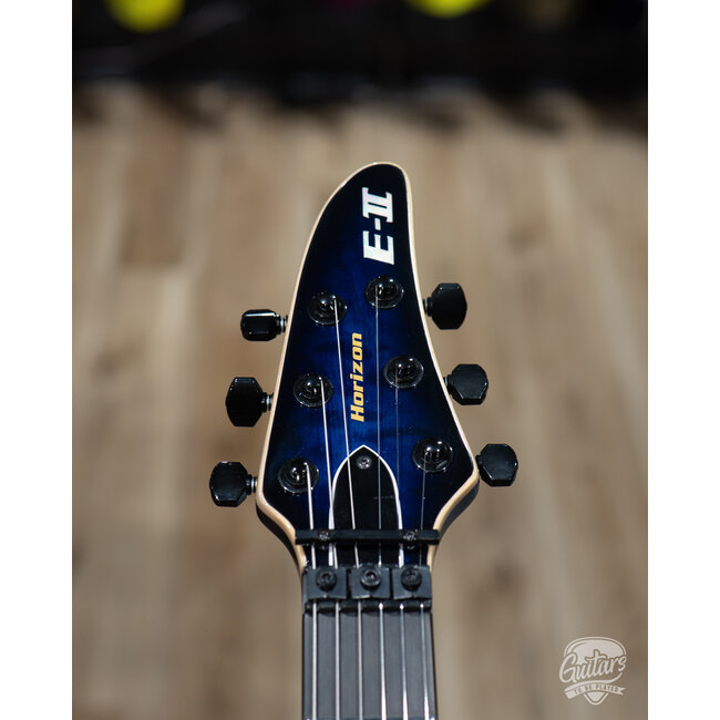 ESP E-II Horizon FR Floyd Rose Guitar w/ Case – Reindeer Blue (B-stock)