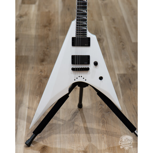 ESP E-II Arrow NT EMG Electric Guitar w/ Case – Snow White (B-stock)