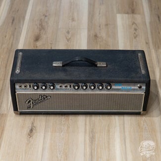 Used 1968 Fender Drip Edge Bandmaster Amp Head – Silverface
