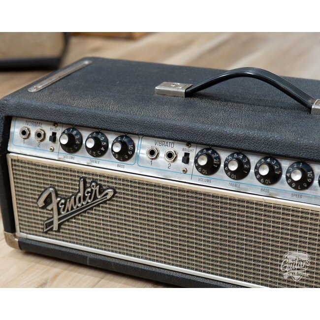 1968 Fender Drip Edge Bandmaster Amp Head – Silverface