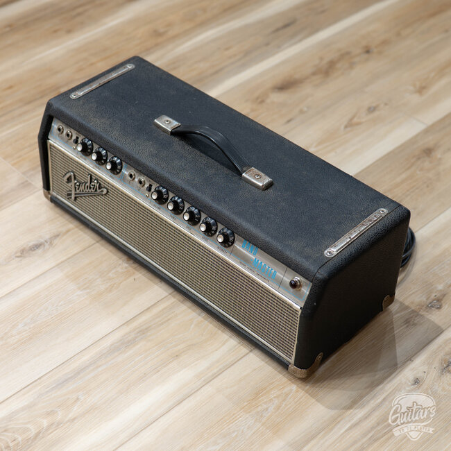 1968 Fender Drip Edge Bandmaster Amp Head – Silverface