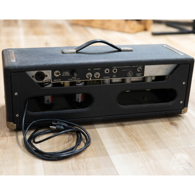 1968 Fender Drip Edge Bandmaster Amp Head – Silverface