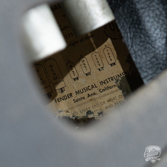 1968 Fender Drip Edge Bandmaster Amp Head – Silverface