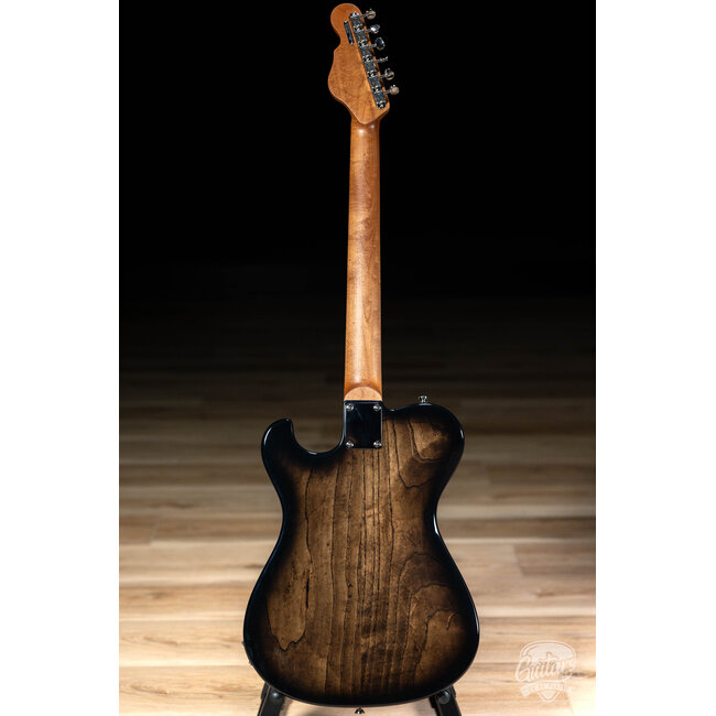 Veritas Portlander Bigsby Quilted Maple Top w/ BearCats – Natural Burst