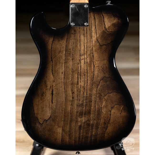 Veritas Portlander Bigsby Quilted Maple Top w/ BearCats – Natural Burst