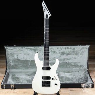 ESP Guitars ESP E-II M-II 7B Baritone 7-String Evertune Guitar w/ Case – Pearl White