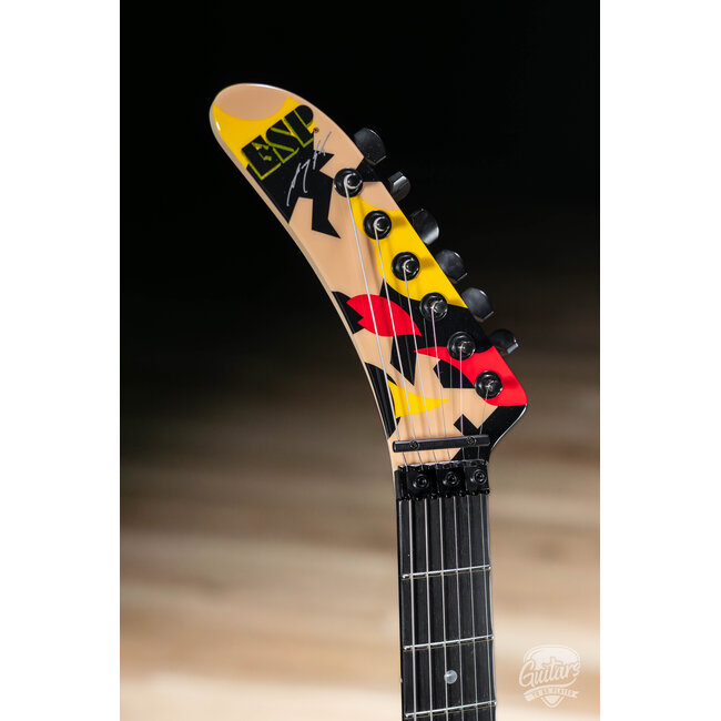 ESP Japan Custom Shop Kamikaze-1 George Lynch Signature Guitar – Black w/ Graphic