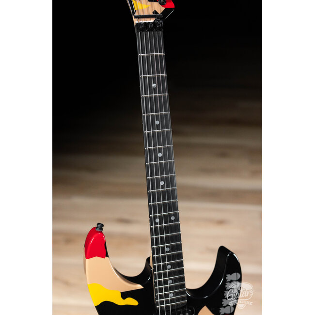 ESP Japan Custom Shop Kamikaze-1 George Lynch Signature Guitar – Black w/ Graphic