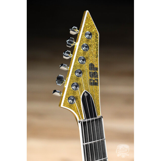 ESP USA Horizon-II Seymour Duncan Guitar w/ Case – Gold Sparkle