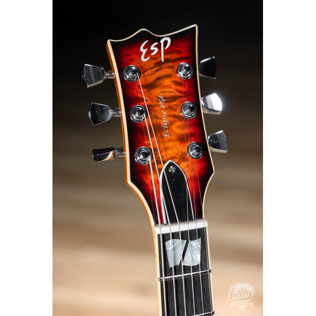 ESP USA Eclipse Full Thickness w/ Seymour Duncans – Tiger Eye Sunburst