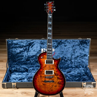 ESP Guitars ESP USA Eclipse Full Thickness w/ Seymour Duncans – Tiger Eye Sunburst