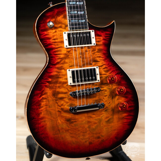 ESP USA Eclipse Full Thickness w/ Seymour Duncans – Tiger Eye Sunburst