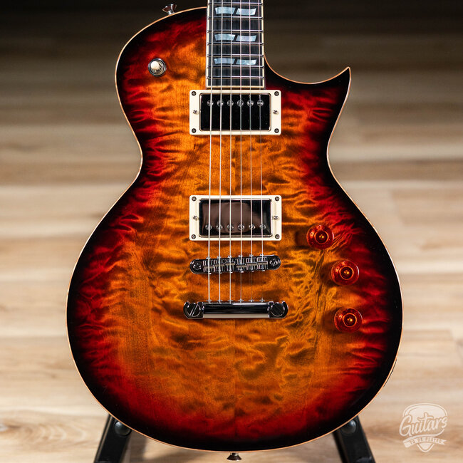 ESP USA Eclipse Full Thickness w/ Seymour Duncans – Tiger Eye Sunburst