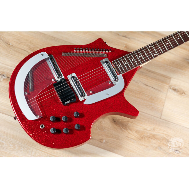 Danelectro Coral Electric Sitar – Red Flake (B-stock)