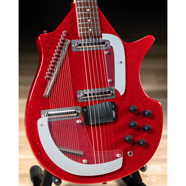 Danelectro Coral Electric Sitar – Red Flake (B-stock)