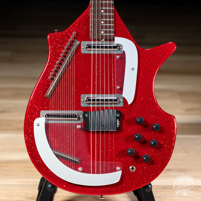 Danelectro Coral Electric Sitar – Red Flake (B-stock)
