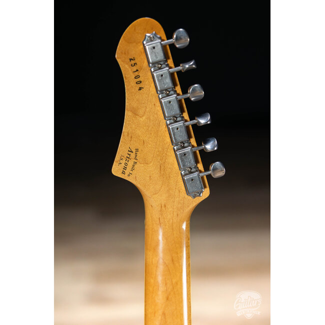 Fano GF6 Alt de Facto Lollar P-90 Semi-Hollow Guitar w/ Wraptail – Olive Green