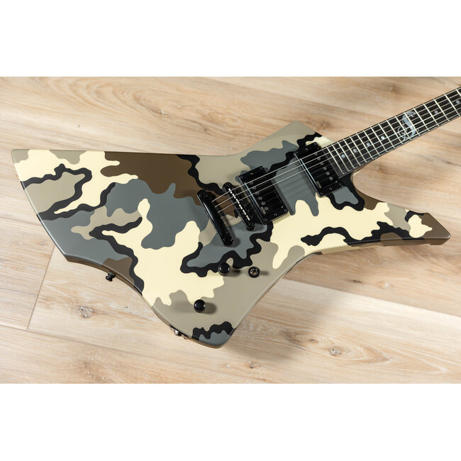 ESP Snakebyte Camo James Hetfield Signature Custom Shop Guitar – Kuiu Camo Satin