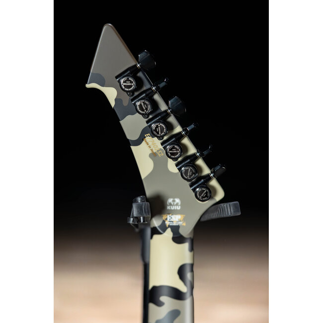 ESP Snakebyte Camo James Hetfield Signature Custom Shop Guitar – Kuiu Camo Satin