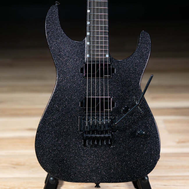ESP USA M-II NTB FR Neck Thru Floyd Rose w/ Fishmans – Black Sparkle