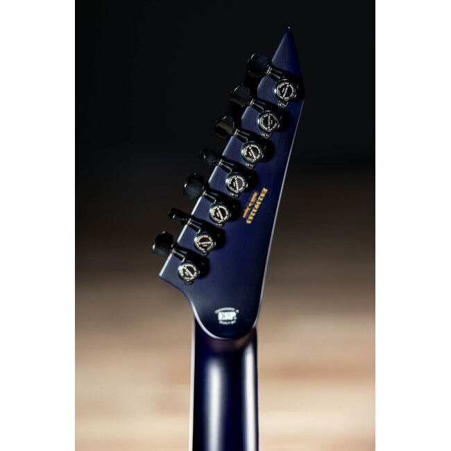 ESP E-II M-II 7 NT Bare Knuckle 7-String Guitar w/ Case – Purple Natural Fade