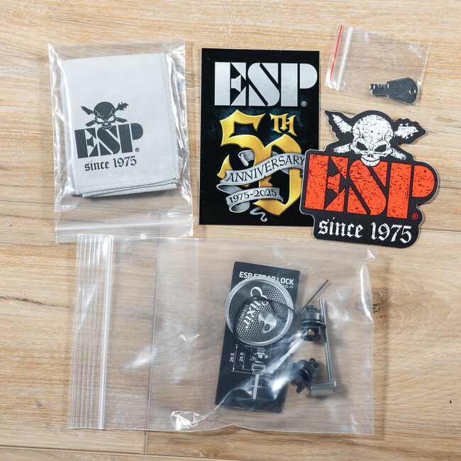 ESP E-II M-II 7 NT Bare Knuckle 7-String Guitar w/ Case – Purple Natural Fade