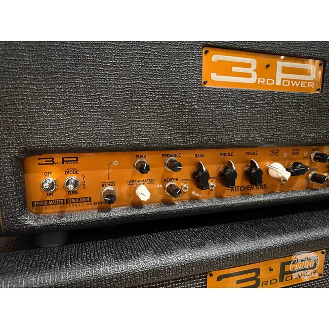 3rd Power Kitchen Sink 6VEL 40W Amp Head & 212 Cab – Black & Gold