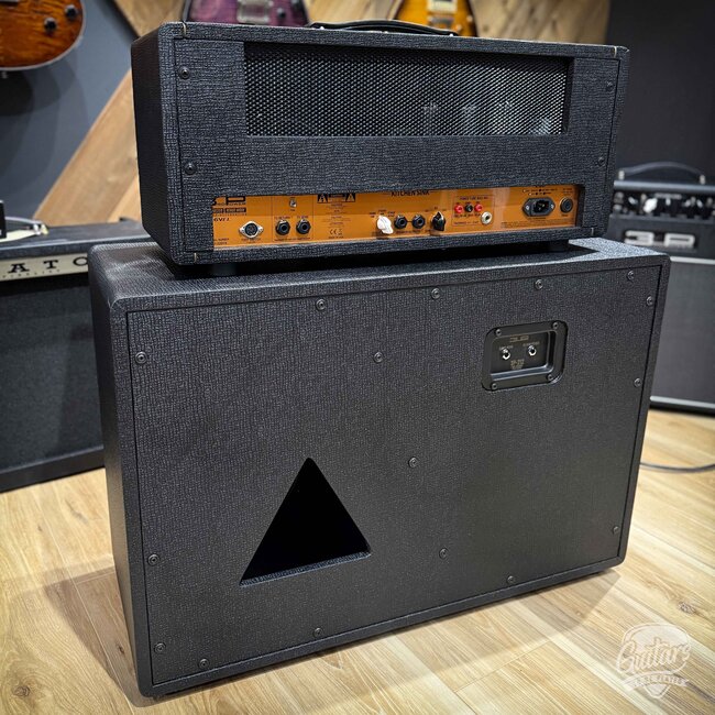 3rd Power Kitchen Sink 6VEL 40W Amp Head & 212 Cab – Black & Gold