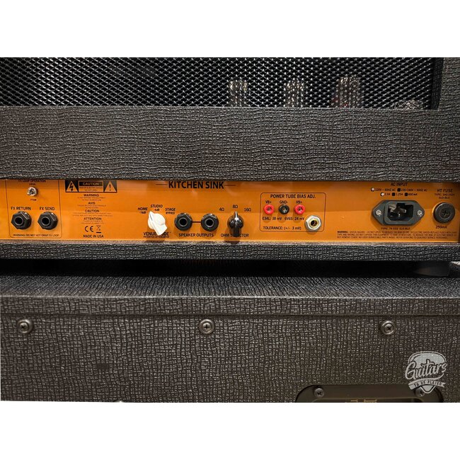 3rd Power Kitchen Sink 6VEL 40W Amp Head & 212 Cab – Black & Gold