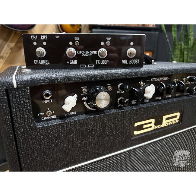 3rd Power Kitchen Sink 6VEL 40W 1x12" Combo Amp w/ Footswitch – Black