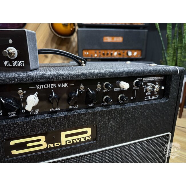 3rd Power Kitchen Sink 6VEL 40W 1x12" Combo Amp w/ Footswitch – Black