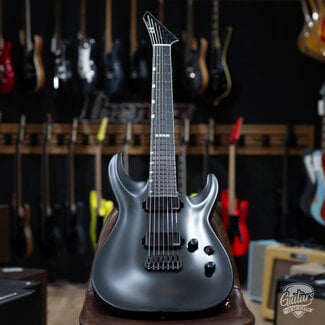 ESP Guitars ESP E-II Horizon NT-7B Hipshot 7-String Baritone w/ Case – Black Satin (B-stock)