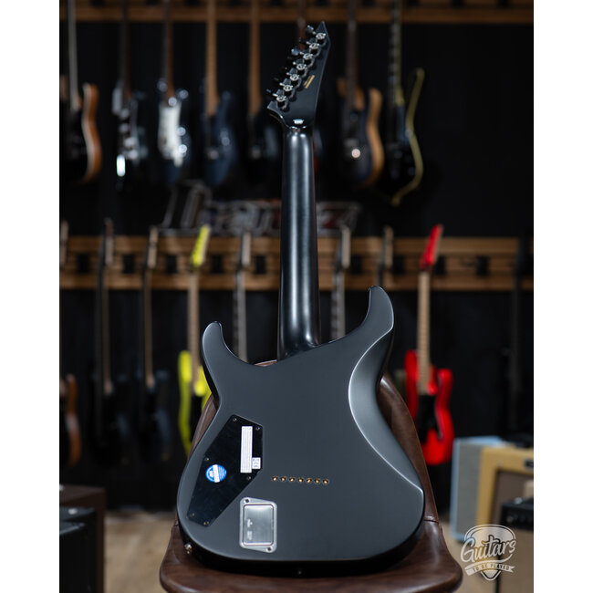 ESP E-II Horizon NT-7B Hipshot 7-String Baritone w/ Case – Black Satin (B-stock)